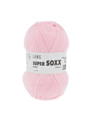 Lang Yarns Super Soxx 6 Ply Superwash UNI Roze (0009)