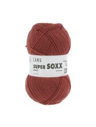 Lang Yarns Super Soxx 6 Ply Superwash UNI Copper (0015)