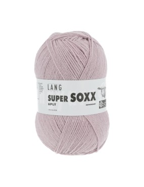 Lang Yarns Super Soxx 6 Ply Superwash UNI Pale Pink (0019)