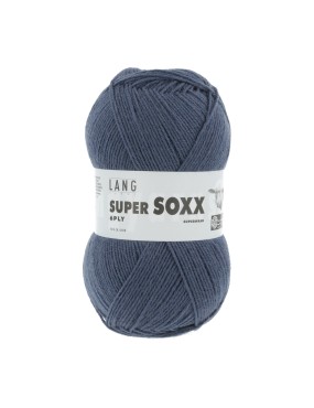 Lang Yarns Super Soxx 6 Ply Superwash UNI Navy (0034)