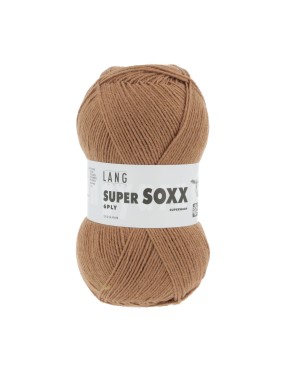 Lang Yarns Super Soxx 6 Ply Superwash UNI Caramel (0039)