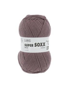 Lang Yarns Super Soxx 6 Ply Superwash UNI Mauve (0048)