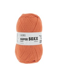 Lang Yarns Super Soxx 6 Ply Superwash UNI Royal Orange (0059)