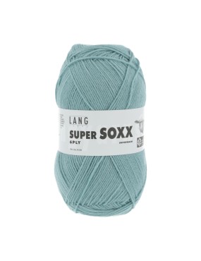 Lang Yarns Super Soxx 6 Ply Superwash UNI Seablue (0072)