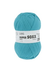 Lang Yarns Super Soxx 6 Ply Superwash UNI Turquoise (0079)