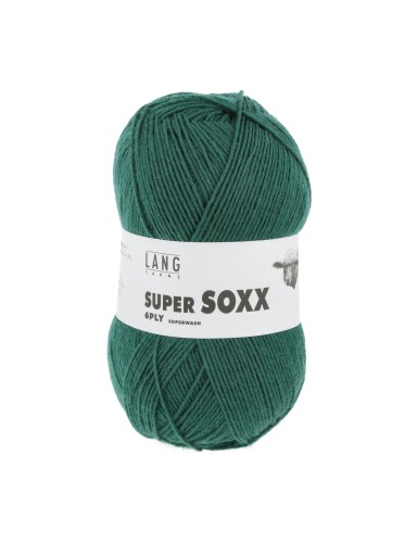 Lang Yarns Super Soxx 6 Ply Superwash UNI Cedre (0118)