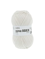 Lang Yarns Super Soxx 6 Ply Superwash UNI Ice Grey (0123)