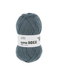 Lang Yarns Super Soxx 6 Ply Superwash UNI Denim (0124)