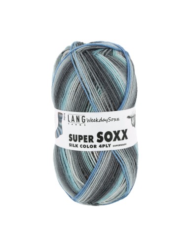 Lang Yarns Super Soxx Color 4 Ply Weekdaysoxx Friday (0467)