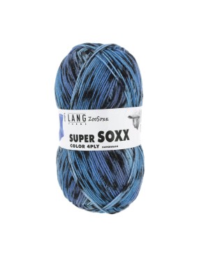 Lang Yarns Super Soxx Color 4 Ply Zoosoxx Icebear (0430)