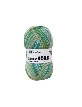 Lang Yarns Super Soxx Color 4 Ply Seasoxx South Pacific (0413)