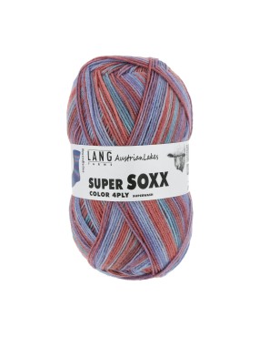 Lang Yarns Super Soxx 4 Ply Austrianlakes Neusiedlersee (0420)