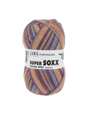 Lang Yarns Super Soxx 4 Ply Austrianlakes Wolfgangsee (0421)