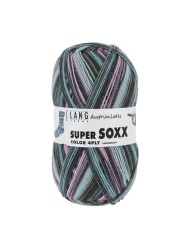 Lang Yarns Super Soxx 4 Ply Austrianlakes Traunsee (0422)