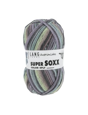 Lang Yarns Super Soxx 4 Ply Austrianlakes Hallstattsee (0424)