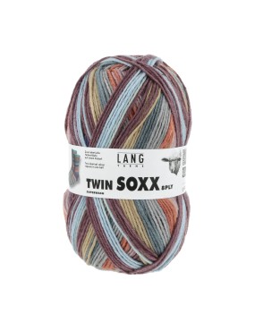 Lang Yarns Twin Soxx 8 Ply Norwegian Cities Asker (0450)