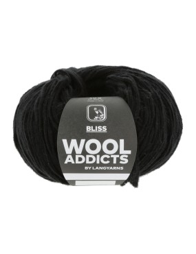 Lang Yarns Wool Addicts Bliss Black (0004)