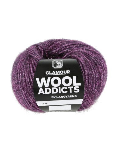 Lang Yarns Wool Addicts Glamour Purple (0065)