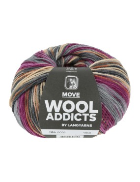 Lang Yarns Wool Addicts Move Grey Rose Stone (0003)