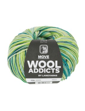 Lang Yarns Wool Addicts Move Green (0005)