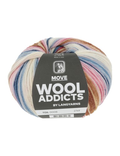 Lang Yarns Wool Addicts Move Candy (0008)