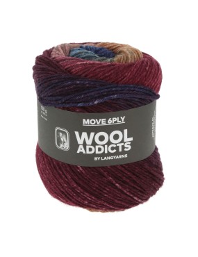 Lang Yarns Wool Addicts Move 6 PLY Darkness (0001)