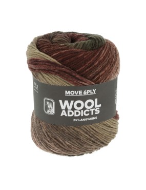 Lang Yarns Wool Addicts Move 6 PLY Earth (0006)