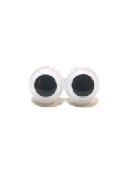 Teddy Eyes 8 mm (White)