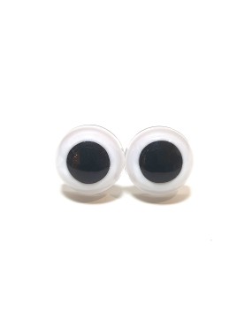 Teddy Eyes 6 mm (White)