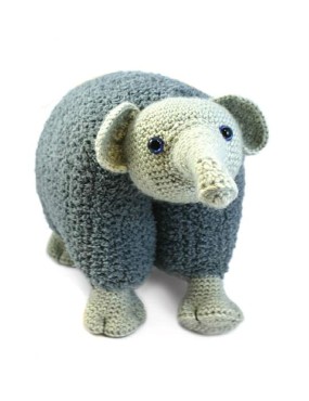 Elephant Ovar Packet (Cuddle Cushion Crochet)