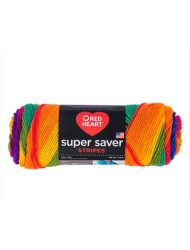 Red Heart Super Saver Favorite Stripe