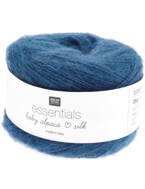 Rico Design Baby Alpaca en Silk Blau (011)