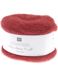 Rico Design Baby Alpaca en Silk Rood (015)