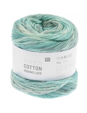 Rico Design Fashion Cotton Merino Lace Aqua (006)