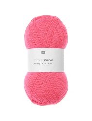 Rico Design Socks Neon Flamingo (003)