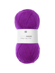 Rico Design Socks Neon Purple (006)