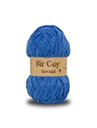 Mr. Cey Fluweel Harbour Blue (099)