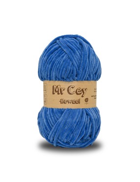 Mr. Cey Fluweel Harbour Blue (099)