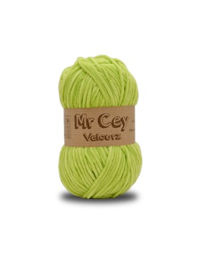 Mr. Cey Velourz Light Lime (072)