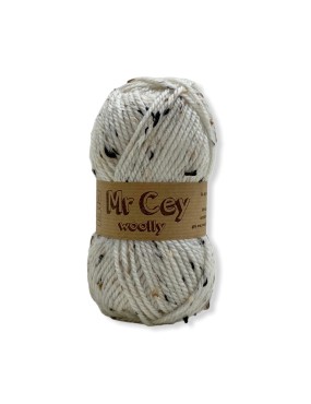 Mr. Cey Woolly Tweed Cream (724)