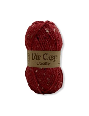 Mr. Cey Woolly Tweed Brick (749)