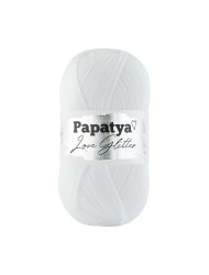 Papatya Love Glitter White (1000)