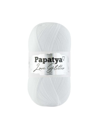 Papatya Love Glitter White (1000)