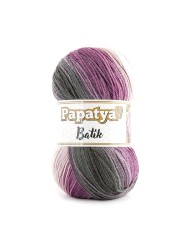 Papatya Batik Purple - Black (22)