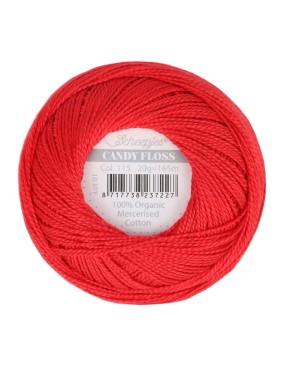 Scheepjes Candy Floss Hot Red (115)