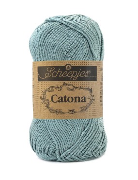 Scheepjes Catona Silver Blue 25g