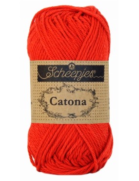 Scheepjes Catona Hot Red 25g