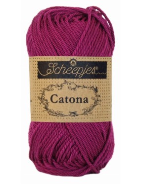 Scheepjes Catona Tyrian Purple 50g