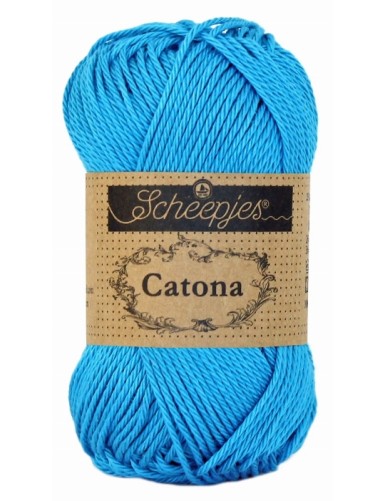 Scheepjes Catona Vivid Blue 25g