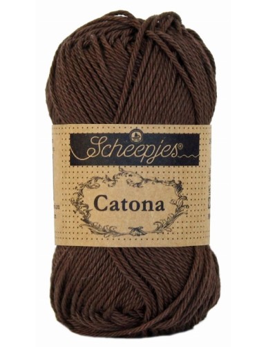 Scheepjes Catona Black Coffee 25g